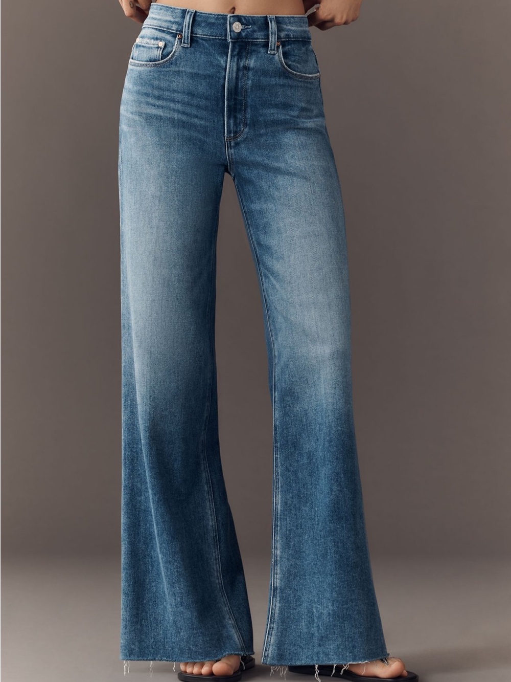 PAIGE Anessa High-Rise Wide-Leg Jeans